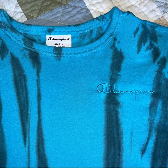 Champion Blue Gray Short Sleeve Tee - Picture 3 of 3